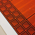 Bricks Red Clay Screen Printing Limited Edition