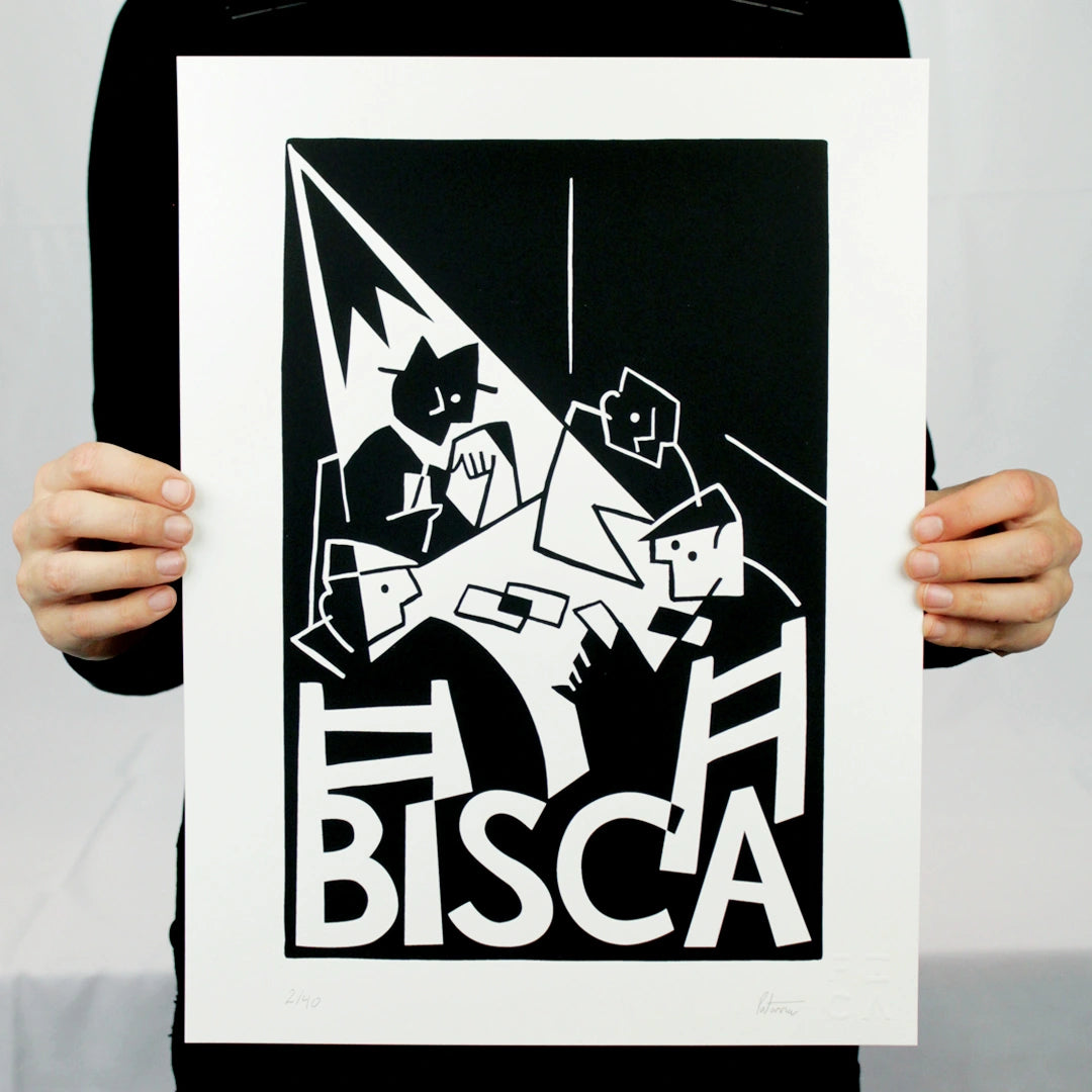 screen printing edition bisca patarra