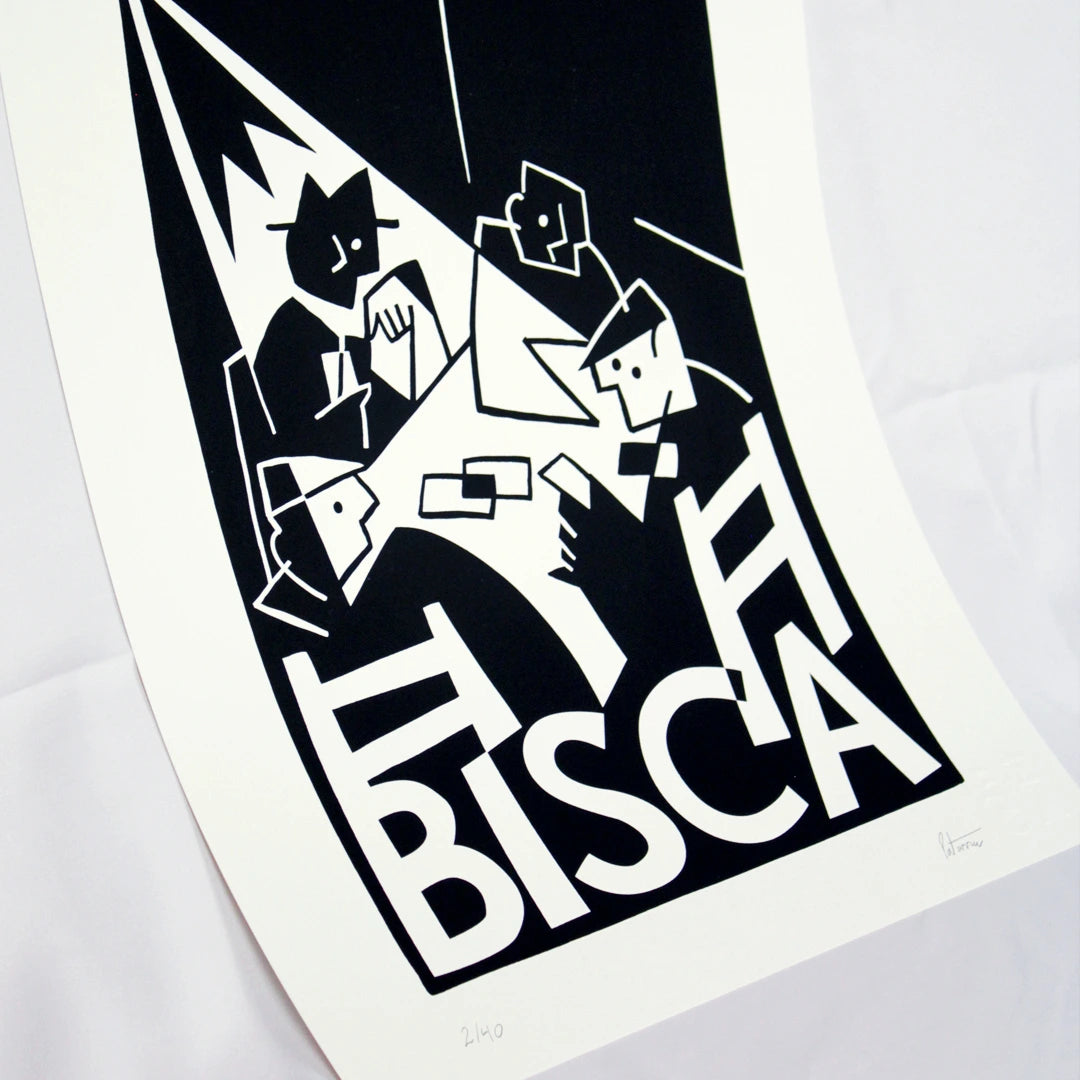 screen printing edition bisca patarra