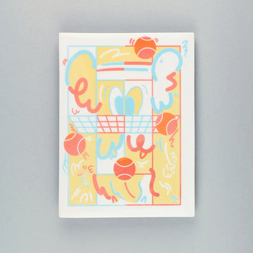 screen printed tile with ceramics inks. Limited edition. Illustration by cristina pina