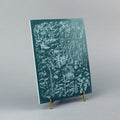 screen printed tile with glaze. Limited edition. Illustration by FICA