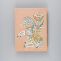 screen printed tile with cengobe. Limited edition. Illustration by henriette arcelin